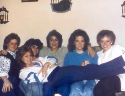 Michelle, Amy, Jen, Jackie, Lisa & Kara at Pam Brown Houks baby shower